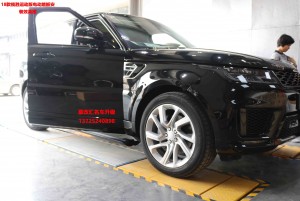 18款攬勝運(yùn)動(dòng)版電動(dòng)踏板，改裝后客戶看了都說好