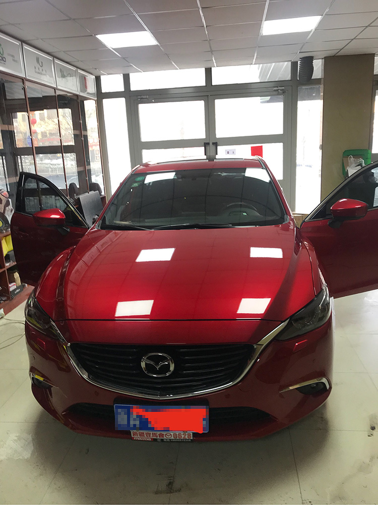 汽車噪音怎么解決？烏魯木齊慧聲馬自達6阿特茲全車隔音降噪處理作業(yè)
