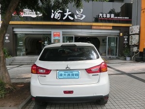 重慶渝大昌汽車音響改裝之三菱新勁炫全車隔音 安博士汽車隔音降噪改裝