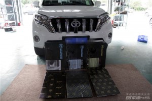 汽車隔音降噪方案 武漢豐田霸道門板/翼子板隔音案例