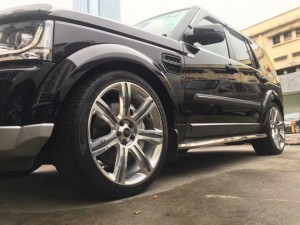 路虎發(fā)現(xiàn)，換 私人定制鍛造 22寸 完工！