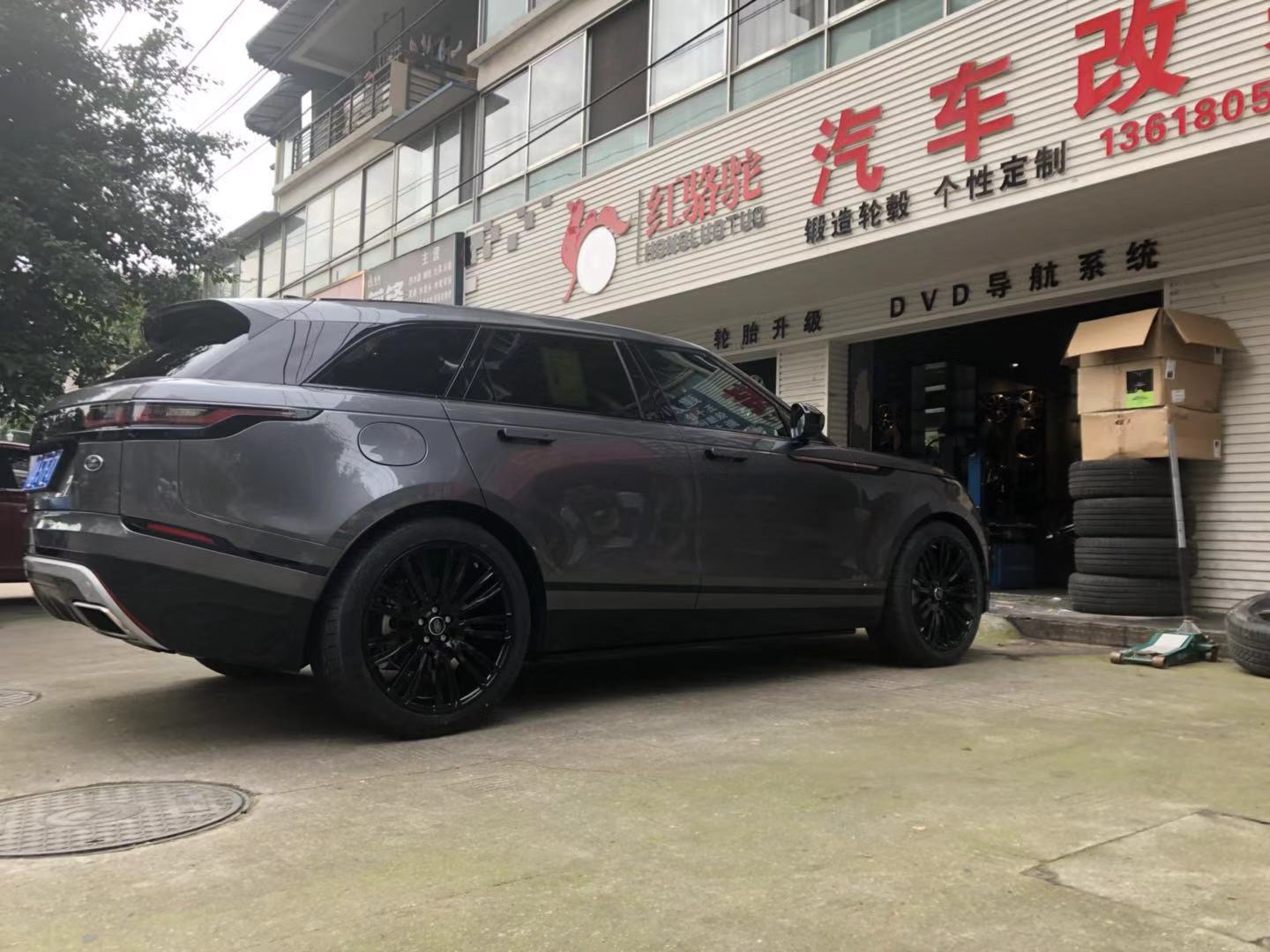 路虎星脈 19寸升級21寸鍛造輪轂 鋼圈四川成都輪轂改裝店