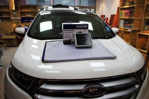專業(yè)汽車音響改裝！重慶久聲福特翼虎汽車音響改裝阿爾派DSP，黃金聲學(xué)