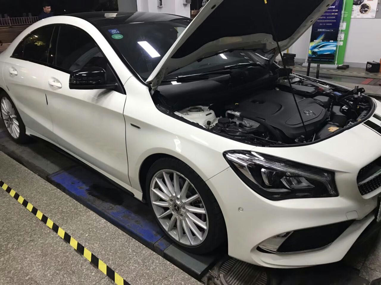 奔馳cla200 刷ecu 做動力大提升 開車更加爽快