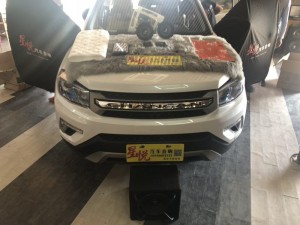 汕頭市星悅汽車音響改裝長安CS75升級二門勁能隔音降噪音響改裝德國喜力仕L62套裝喇叭FOCAL法國勁浪低音炮