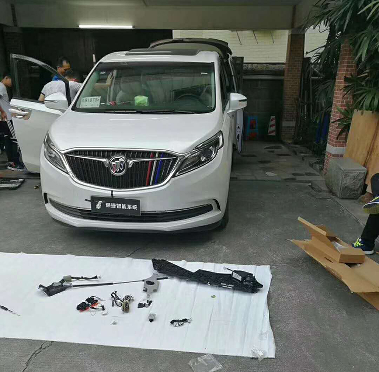 別克GL8電動中門多少錢？別克gl8電吸門，別克gl8側(cè)滑門統(tǒng)統(tǒng)在這里！改裝教程分享....