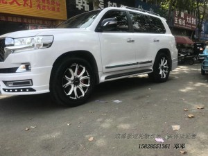 蘭德酷路澤定制20寸鍛造輪轂裝車WALD輪轂