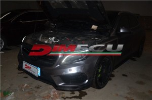 奔馳GLA45AMG 2.0t 刷ECU 名副其實(shí)的AMG