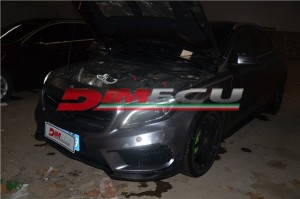 奔驰GLA45AMG 2.0t 刷ECU 名副其实的AMG