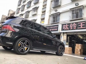 奔馳GLE 換高端私人定制鍛造20寸完工