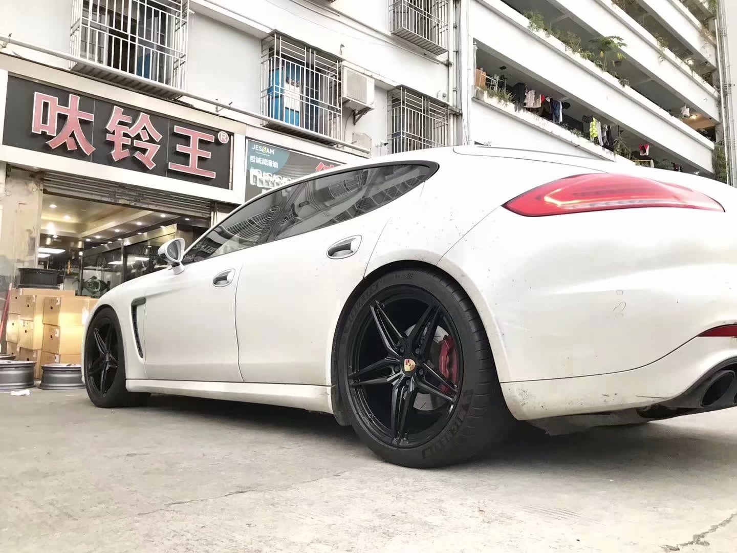 保時捷 帕拉梅拉，換私人高端定制鍛造21寸完工！