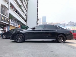 提新車 奔馳E 換私人高端定制鍛造20寸