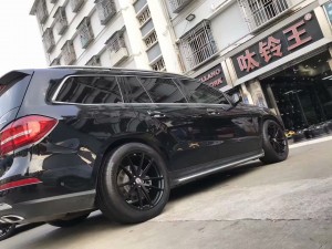 奔馳 GLS 換美國  正品 HRE 21寸完工