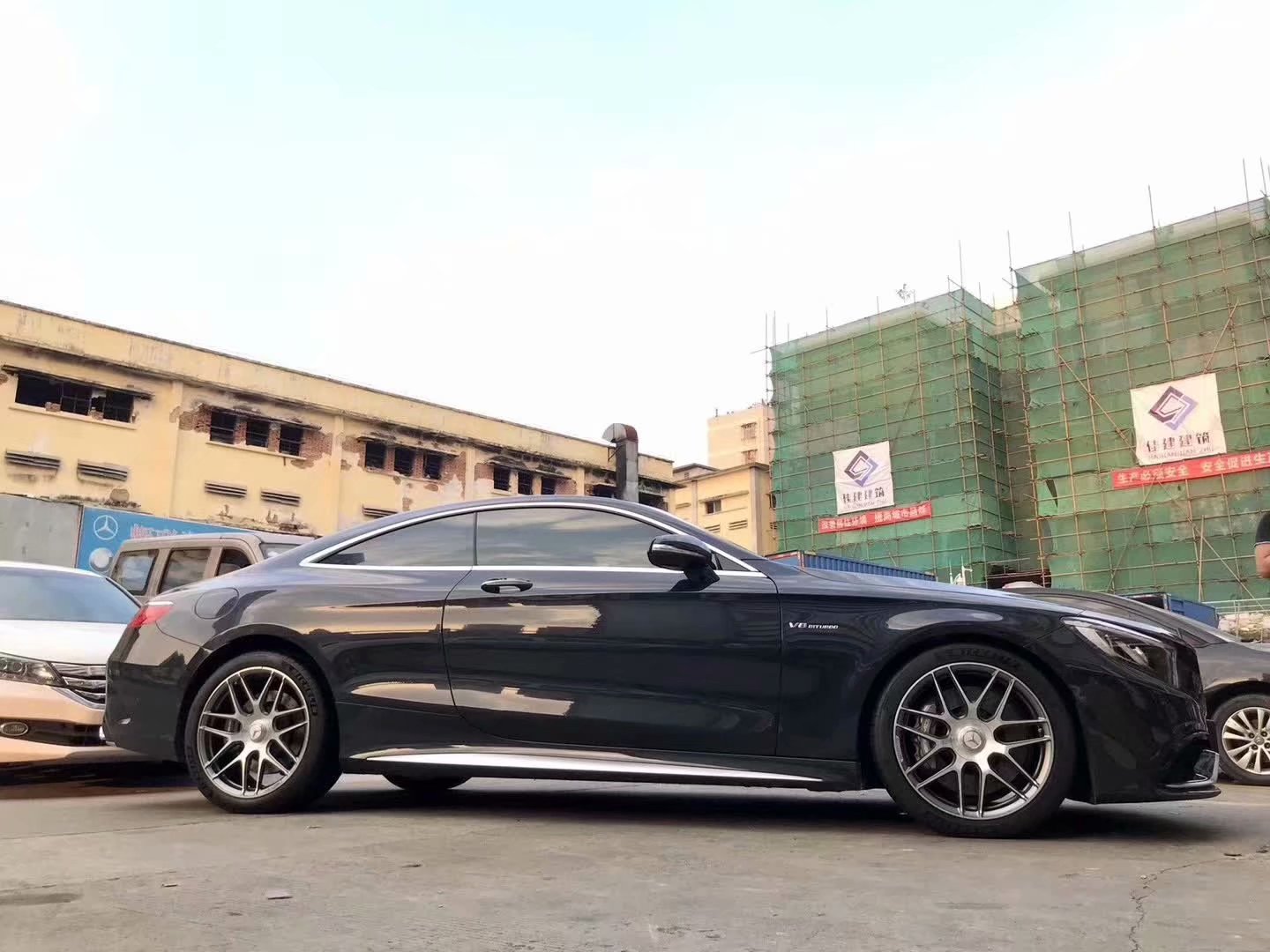 奔馳S coupe 20寸米其林 PS4S 完工！