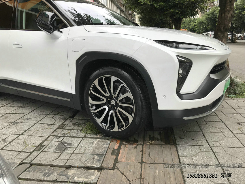 成都蔚來ES6/ES8定制鍛造輪轂裝車案例分享私人定制