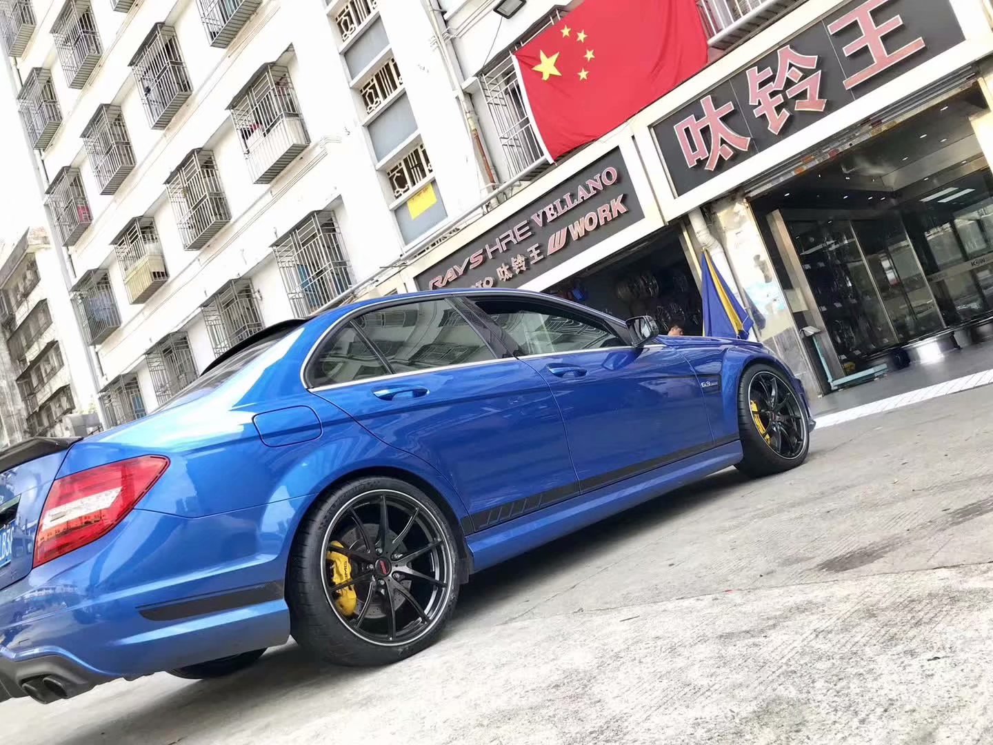 奔馳 C63 換 RAYS G25 米其林CUP2完工！