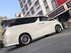 威爾法 換全新 日本  BBS LM 19寸 東洋輪胎 完工！