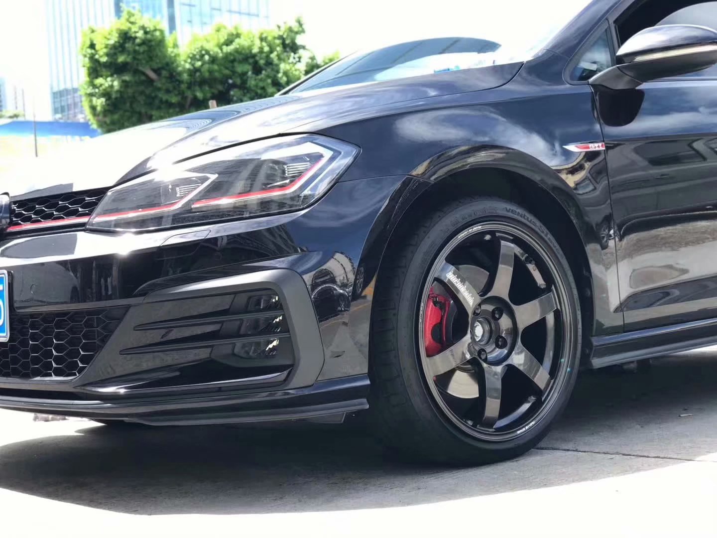 GTI 換全新 RAYS TE37 saga 18寸完工