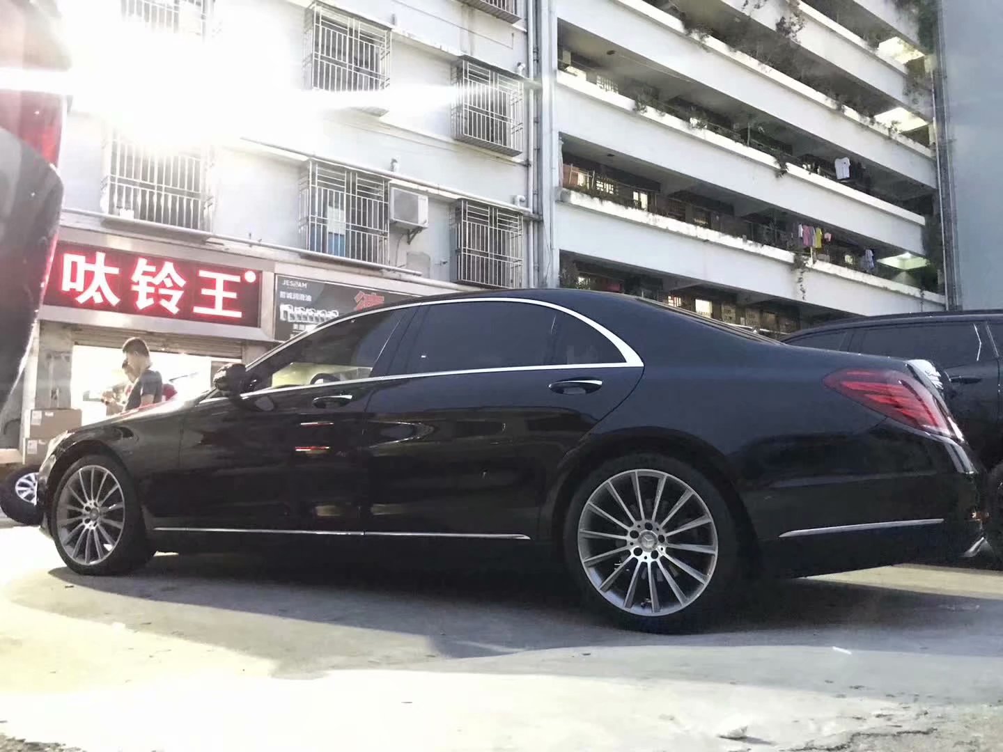 奔馳S ，換原廠20寸 AMG PS4S 完工