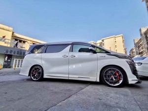 威爾法，換 日本  BBS RI-S 20寸 完工！