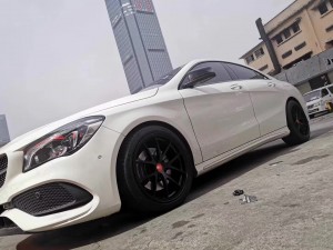 奔馳CLA 換高端私人定制鍛造18寸完工！