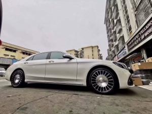 奔馳S63 ，換 高端私人定制鍛造 20寸