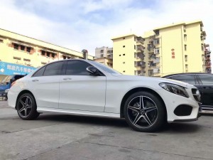 奔馳C ，升級(jí) 原廠18寸 AMG 完工！