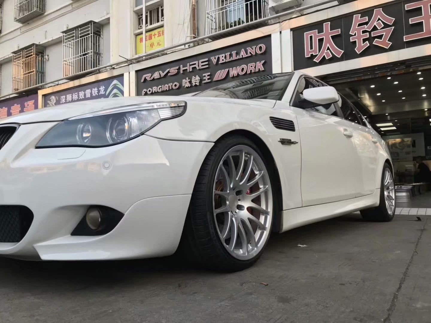 寶馬，換 RAYS ME 鍛造 19寸 完工！