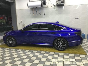 成都銳捷輪轂改裝中心 本田雅閣改裝19寸KOKO款輪轂 裝車效果