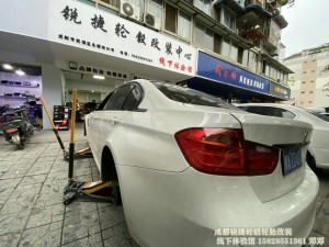 成都銳捷輪轂改裝中心 寶馬3系改裝19寸定制鍛造輪轂裝車