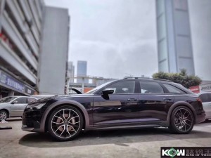 提新車，奧迪A6 allroad  換高端私人定制鍛造21寸