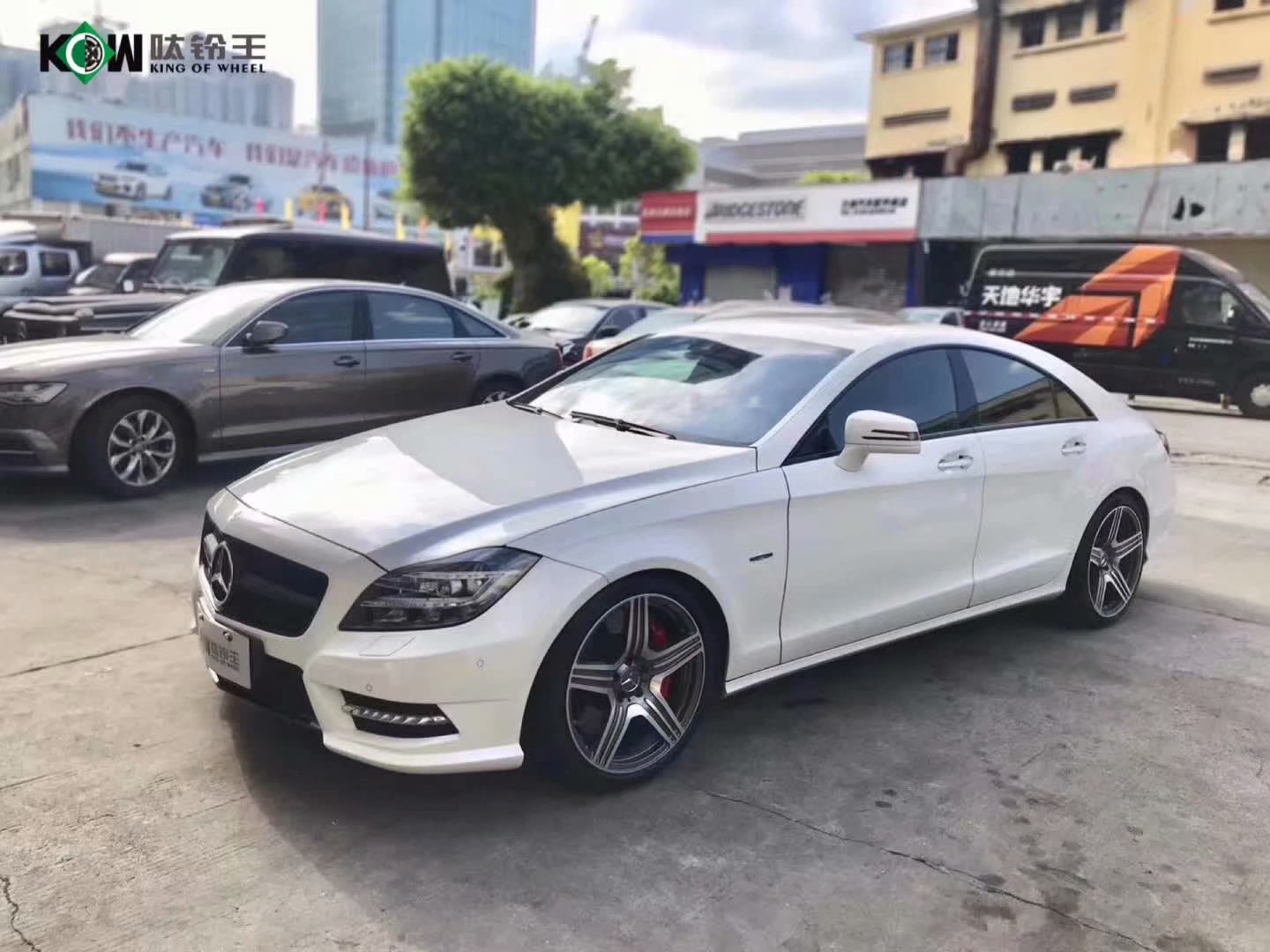 奔馳CLS ，換高端私人定制鍛造 19寸完工