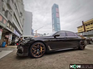 寶馬M760 換 高端私人定制鍛造 20寸 完工！
