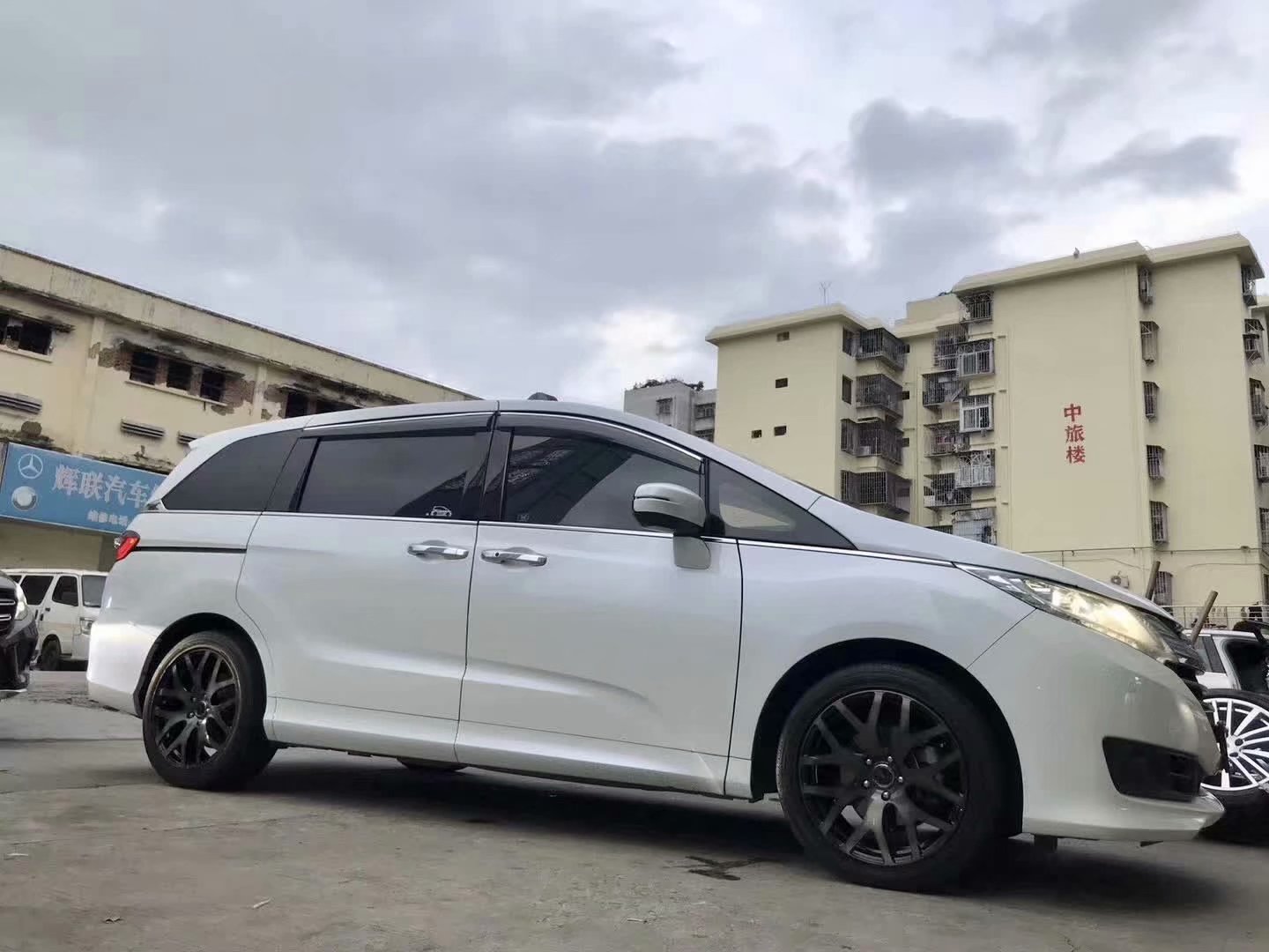 奧德賽，換RAYS S7 18寸 完工！