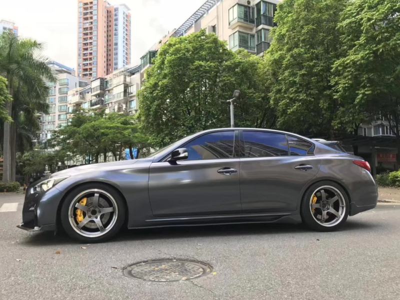 感謝回圖# 英菲尼迪Q50  19寸 ADVAN GT 完工 ！