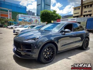 保時捷Macan 換高端私人定制鍛造21寸