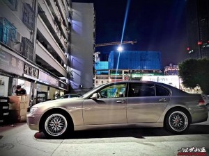 寶馬7系 換BBS LM 19寸完工?東洋PXSP 非常經(jīng)典