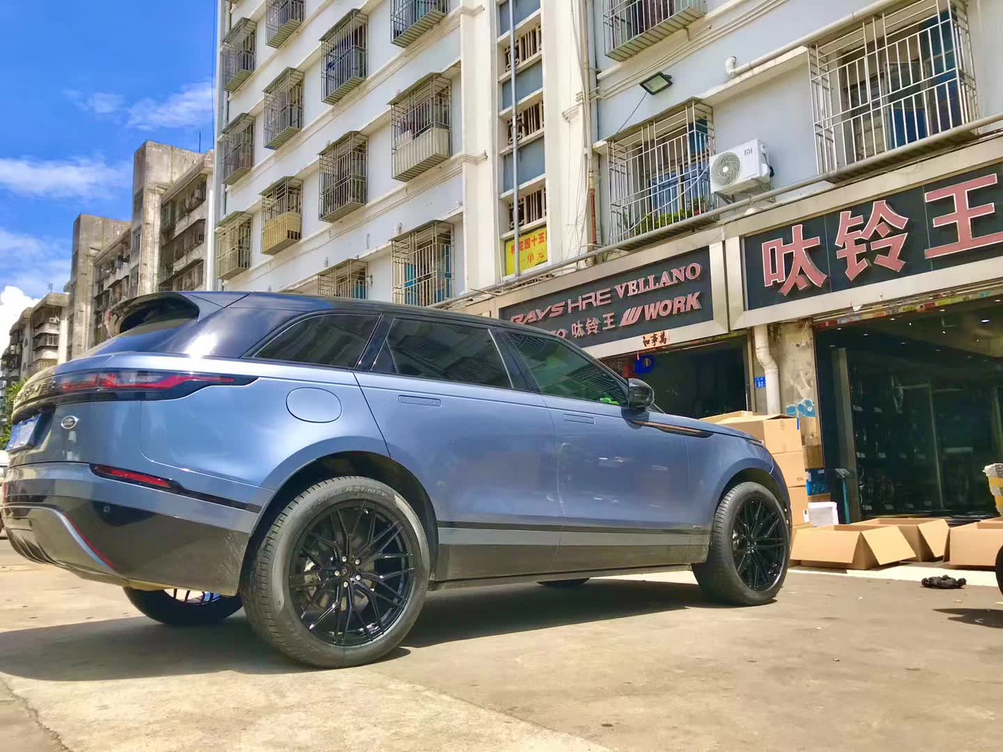 路虎 星脈，換私人高端定制鍛造21寸
