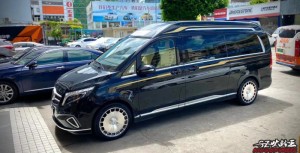奔馳V260 升級(jí)高端私人定制鍛造19寸