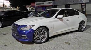 英菲尼迪q50 換 RAYS GTS 19寸完工