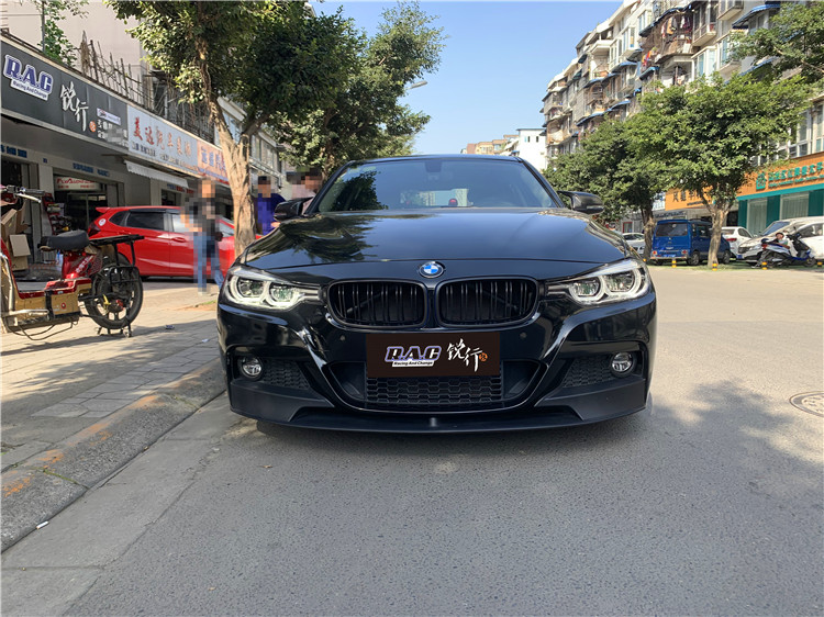 成都寶馬3系綜合改裝輪轂避震剎車包圍改色
