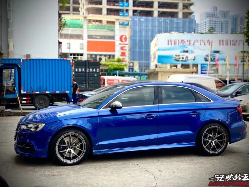 奧迪S3，換 BBS RI-A 18寸 完工！