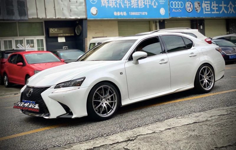 雷克薩斯GS 換19寸全新日本 RAYS G25 完工！