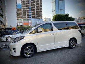 埃爾法， 換全新AME 18寸 完工