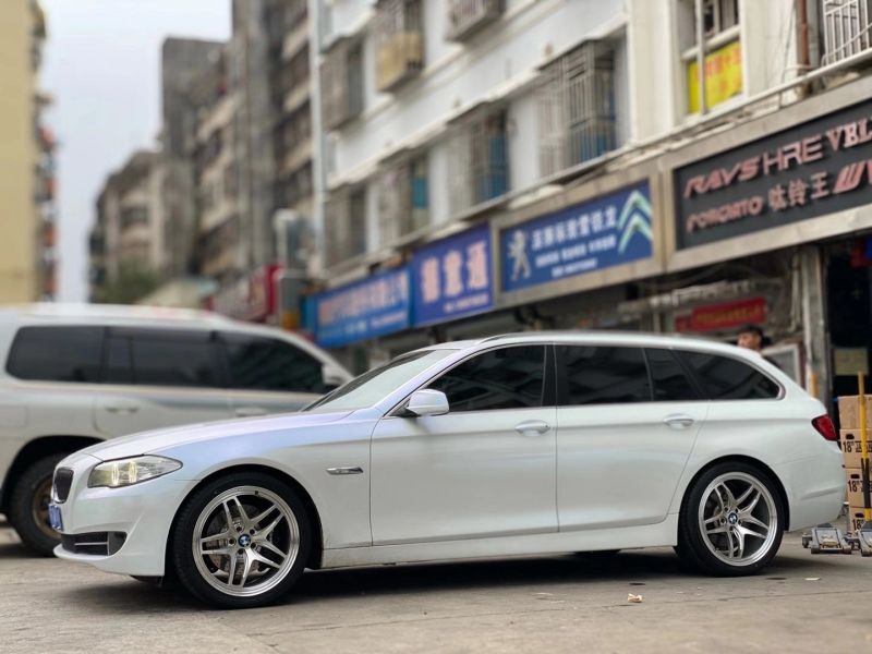 寶馬5系，換TWS 20寸東洋PXSP完工