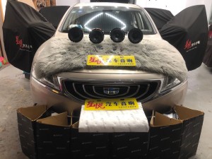 吉利博瑞升級隔音降噪改裝美國哈曼JBL套餐汕頭星悅汽車音響