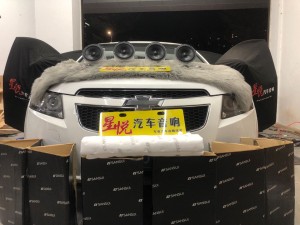 雪佛蘭科魯茲美國哈曼JBL套餐四門山水隔音靜享駕駛樂趣汕頭星悅汽車音響