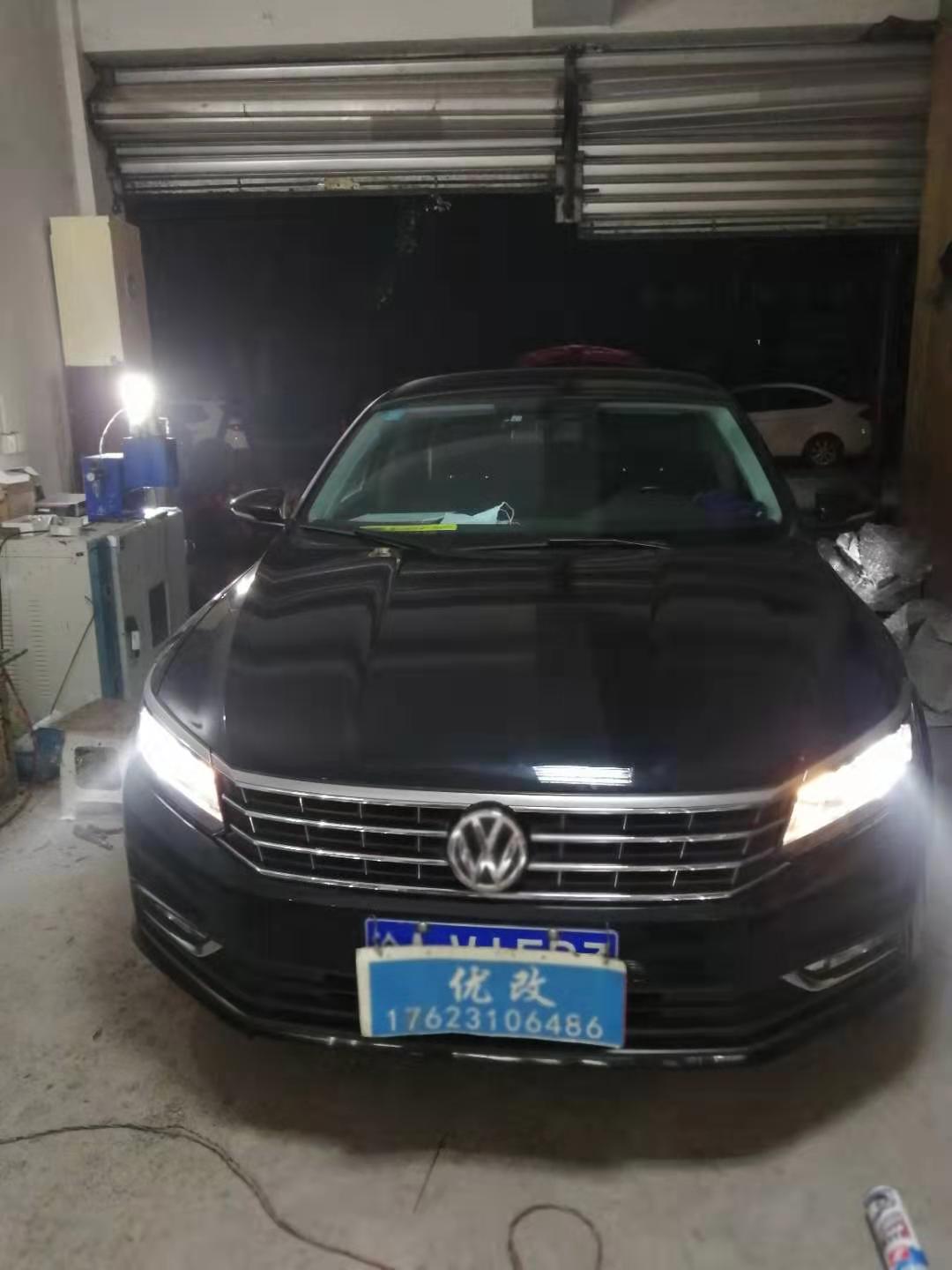 銅梁改燈 18年帕薩特人 提升大燈亮度