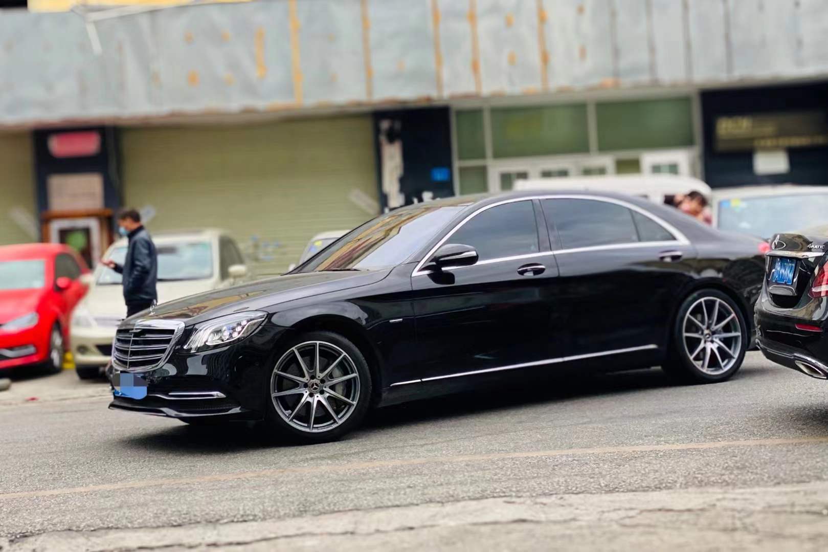 奔馳S，升級(jí)原廠20寸AMG 完工！