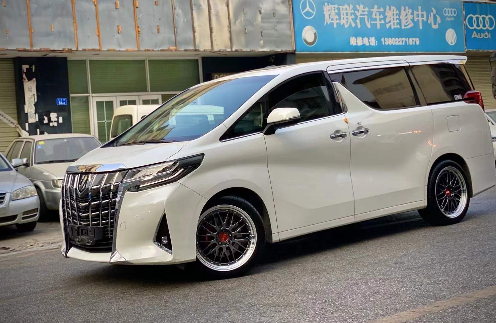 埃爾法 換 日本全新BBS LM 20寸雙片鍛造